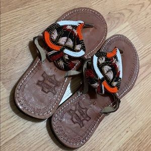 Hand-Crafted Bead Sandals